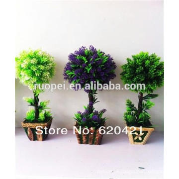 Yiwu Mini artificial potted plants decorative artificial plants